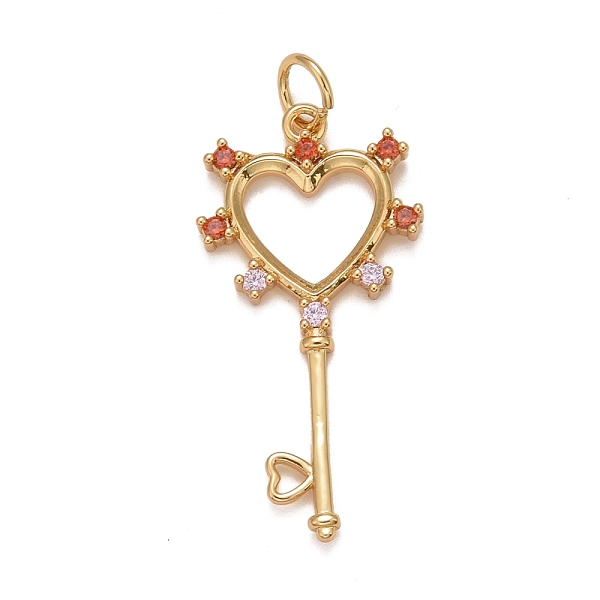 

PandaHall Rack Plating Brass Micro Pave Colorful Cubic Zirconia Pendants, Cadmium Free & Nickel Free & Lead Free, Long-Lasting Plated, with...