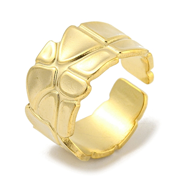 

PandaHall 304 Stainless Steel Open Cuff Ring, Polygon, Golden, Inner Diameter: 17.8mm 304 Stainless Steel Polygon