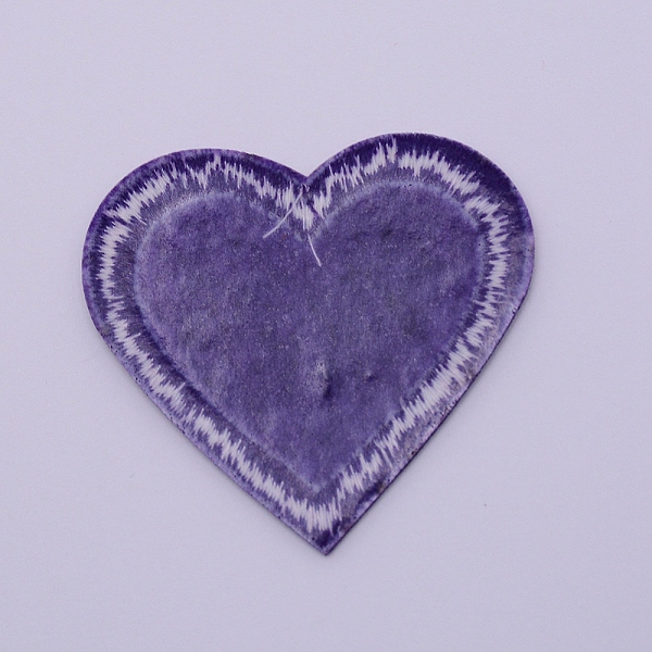 

PandaHall Computerized Embroidery Cloth Iron on/Sew on Patches, Costume Accessories, Appliques, Heart with Tartan Pattern, Red, 47x51x1mm...