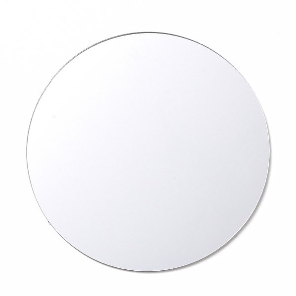 PVC Flat Round Shape Mirror