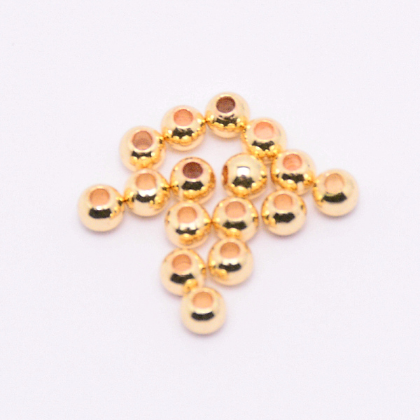 Brass Solid Beads - image