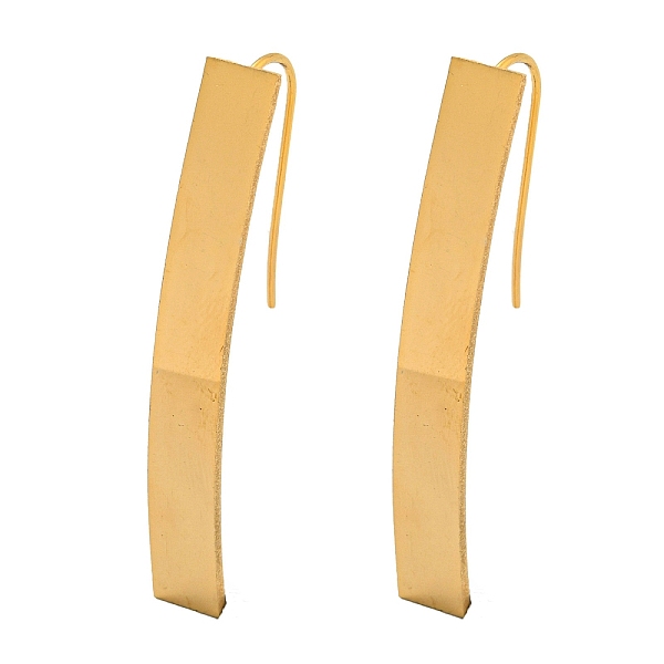 

PandaHall Vacuum Plating 202 Stainless Steel Hoop Earring, with 304 Stainless Steel Pins, Rectangle, Golden, 46x6mm 202 Stainless Steel...