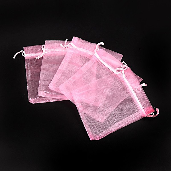 Lt.pink украшения упаковки холст мешки