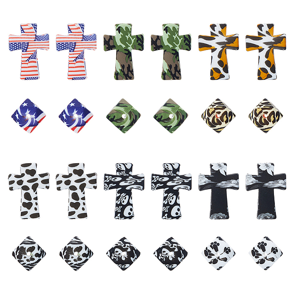 24Pcs 12 Styles Sil… - image