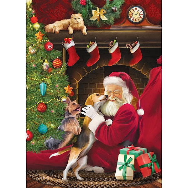 

PandaHall DIY Christmas Theme Rectangle Diamond Painting Kit, Including Resin Rhinestones Bag, Diamond Sticky Pen, Tray Plate and Glue Clay...