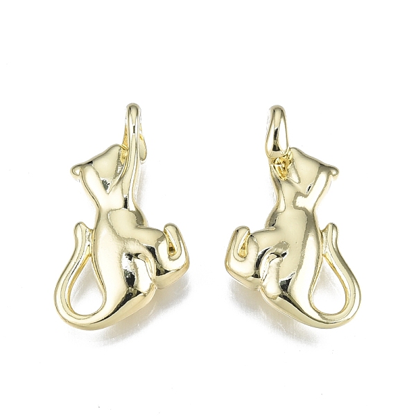 

PandaHall Rack Plating Alloy Pendants, Cadmium Free & Nickel Free & Lead Free, Leopard, Light Gold, 28.5x16x5mm, Hole: 2mm Alloy Other...
