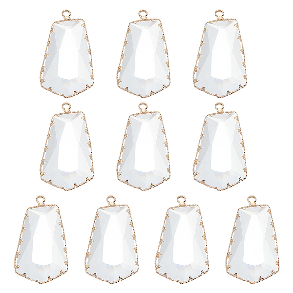 10Pcs Clear Glass P… - image
