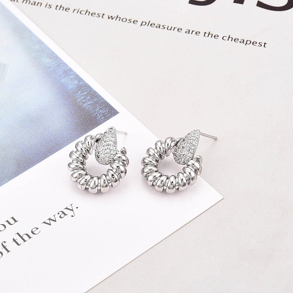 Brass Micro Pave Cu… - image