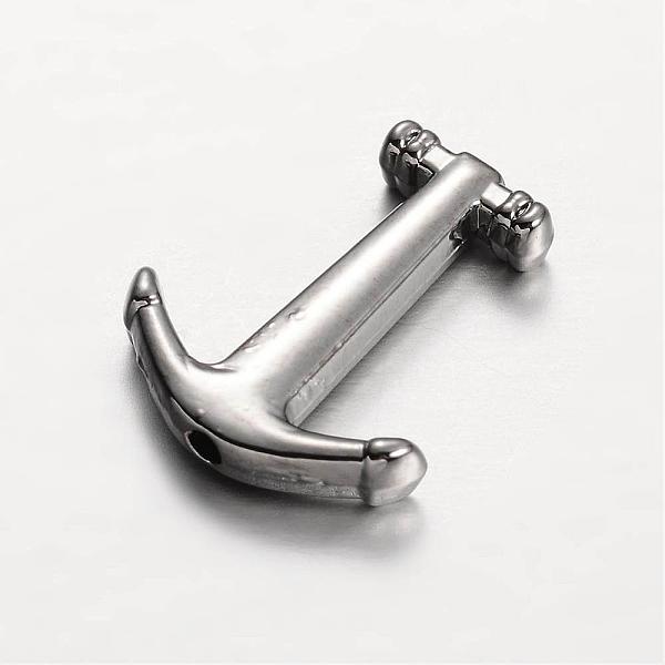 

PandaHall Anchor Alloy Beads, Gunmetal, 17x14x3mm, Hole: 1.5mm Alloy Anchor & Helm