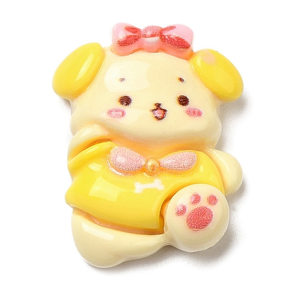 

PandaHall Cartoon Opaque Resin Cabochons, Cute Pet Cabochons, Pig, Yellow, 20.5x16x6mm Resin Pig Yellow