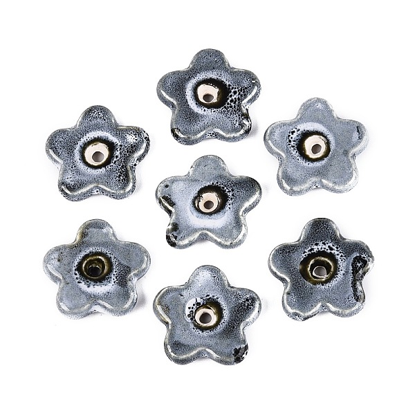 Vintage Handmade Porcelain Beads