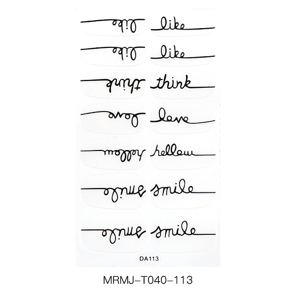 

PandaHall Full Cover Nail Art Stickers, Nail Decals Self-adhesive, for Women Girls Manicure Nail Art Decoration, Colorful, 10x5.5cm Paper...