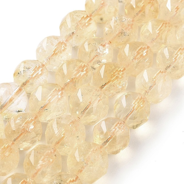 

PandaHall Natural Citrine Beads Strands, Faceted, Double Hearted & Star Cut Beads, 8.5~10.5x9~10.5mm, Hole: 0.8mm, about 40~42pcs/strand...