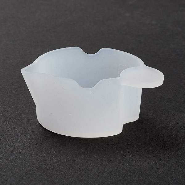 

PandaHall Silicone Non-stick Measuring Cups, for Mixing Casting Epoxy resin, DIY Epoxy Craft Mold Tools, White, 4.7x3.3x2cm, Capacity: 10ml...