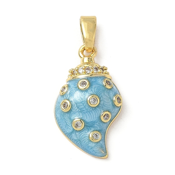 Brass Micro Pave Cu… - image