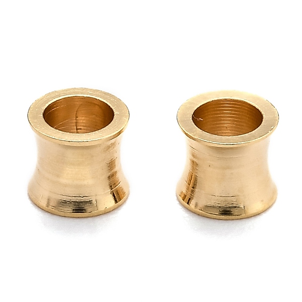 

PandaHall Brass Beads, Long-Lasting Plated, Column, Real 24K Gold Plated, 4x4mm, Hole: 3mm Brass Column