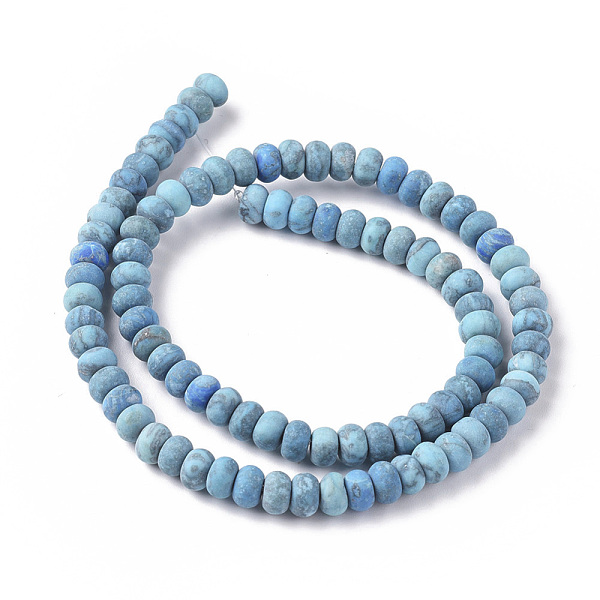 Natural Map Stone Beads Strands