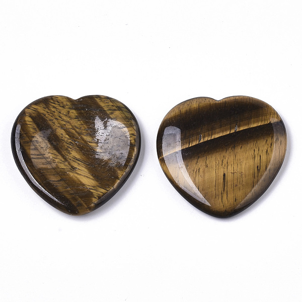 Natural Tiger Eye Thumb Worry Stone