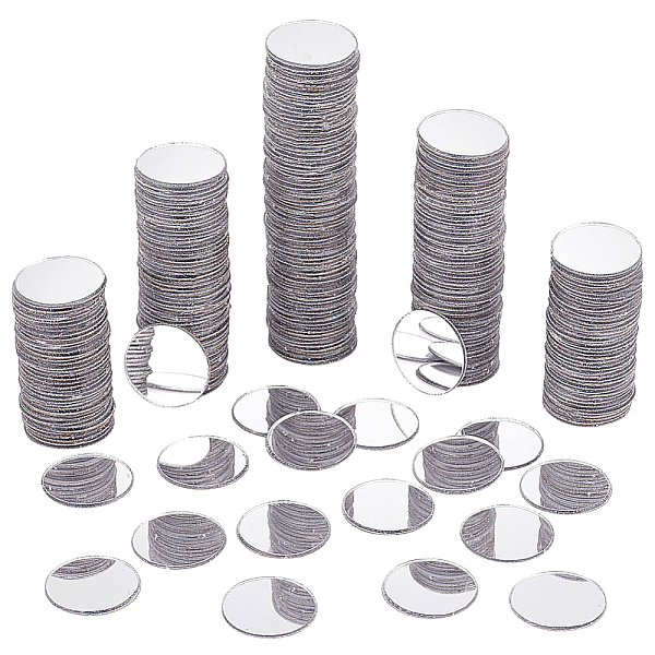 300Pcs Acrylic Self Adhesive Mirror Mosaic Tiles