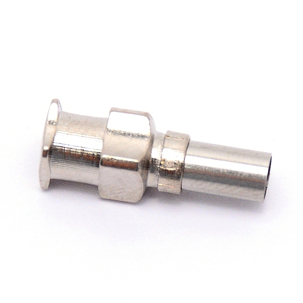 

PandaHall Stainless Steel Dispensing Needles, Stainless Steel Color, 18x6x5.5mm, Pin: 4mm, Inner Diameter: 3.5mm Stainless Steel