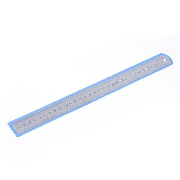 

PandaHall Stainless Steel Rulers, Stainless Steel Color, 330x26x1mm Stainless Steel