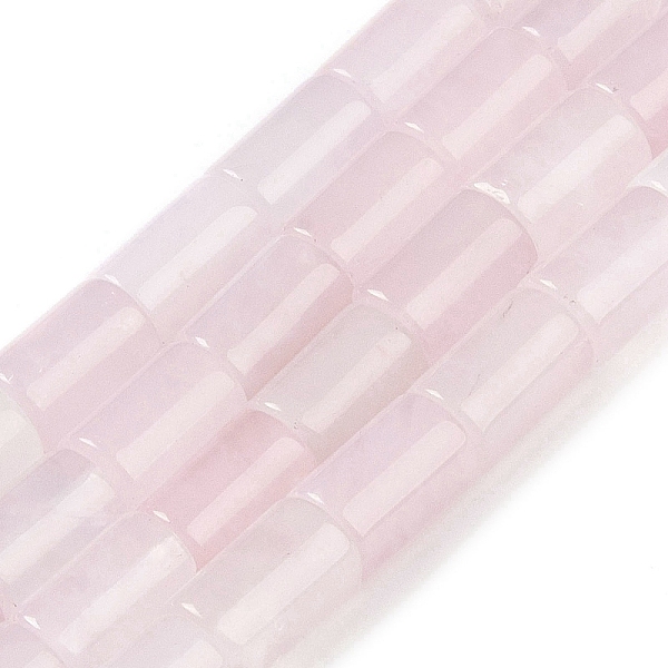 

PandaHall Natural Rose Quartz Beads Strands, Column, 12x8mm, Hole: 1.2mm, about 33pcs/strand, 15.63''(39.7cm) Rose Quartz Column