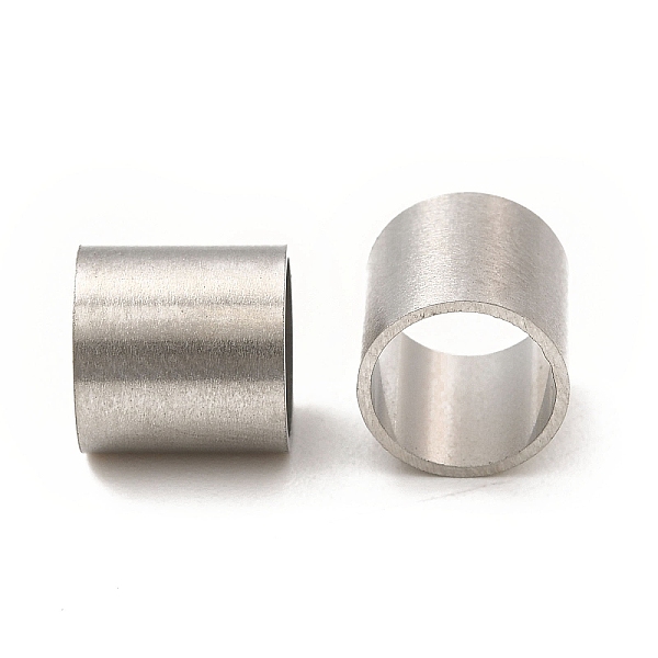 

PandaHall 304 Stainless Steel Beads, Large Hole Beads, Column, Stainless Steel Color, 8x8mm, Hole: 7mm 304 Stainless Steel Column