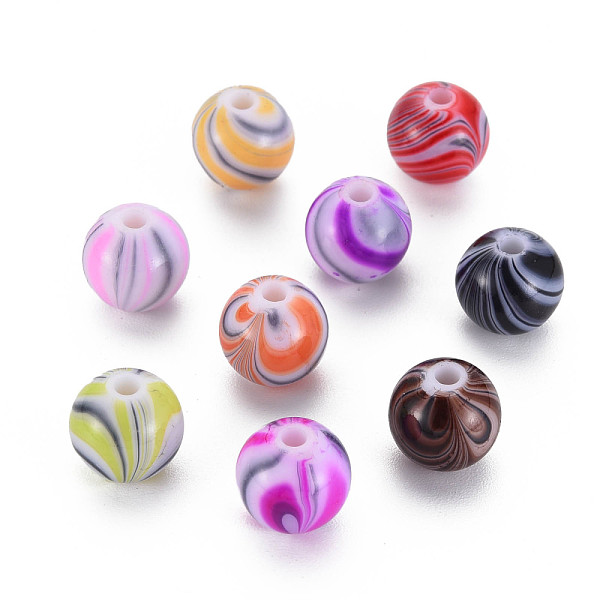 Opaque Acrylic Beads