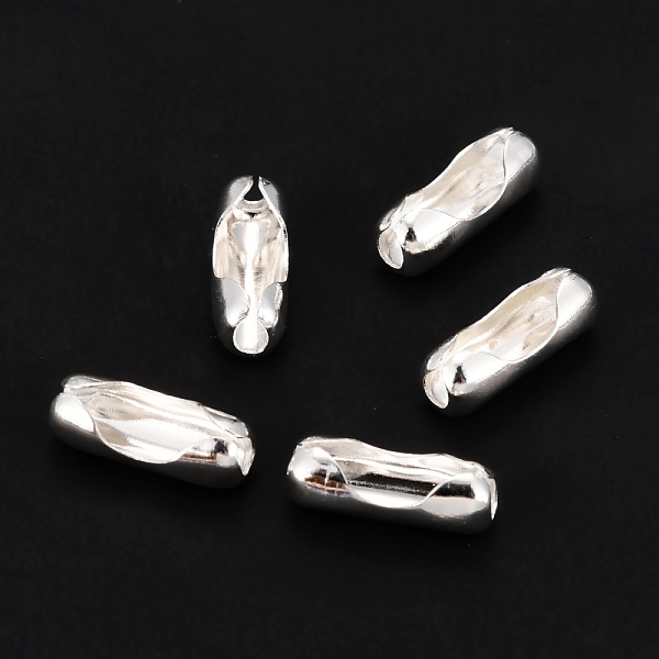 

PandaHall 304 Stainless Steel Ball Chain Connectors, Silver, 11x4mm, Fit for 3.2mm ball chain 304 Stainless Steel