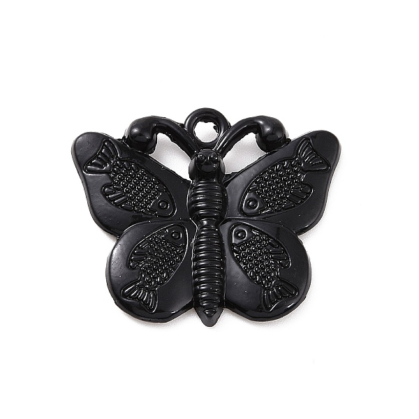 

PandaHall Alloy Pendants, Electrophoresis Black, Butterfly, 22.5x27x4mm, Hole: 2.2mm Alloy Butterfly