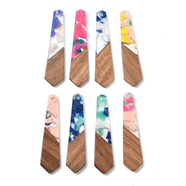 Resin And Walnut Pe… - image