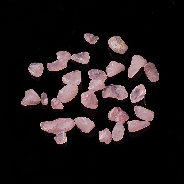 Natural Rose Quartz Chip Beads