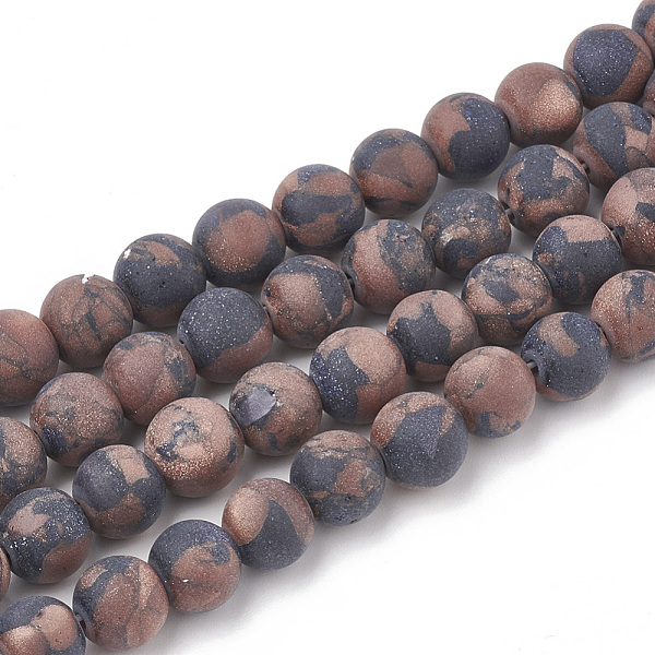 Synthetic Goldstone Beads Strands