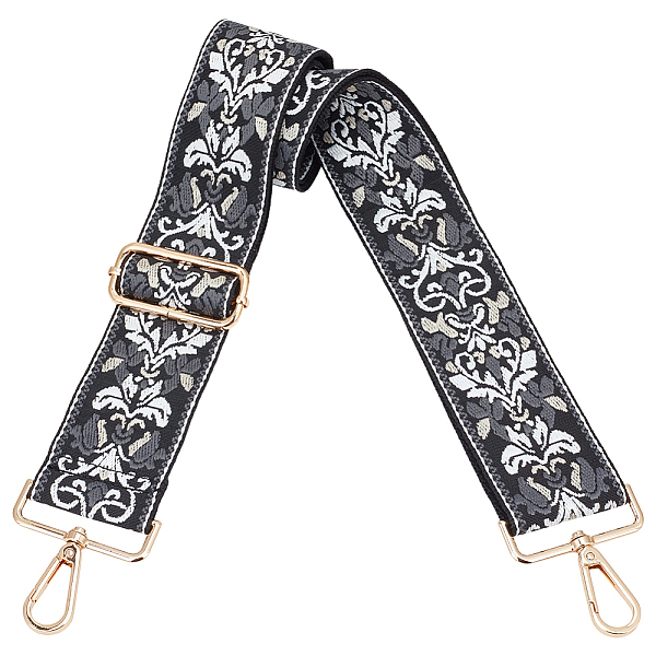 Ethnic Style Cotton Embroidered Adjustable Bag Straps