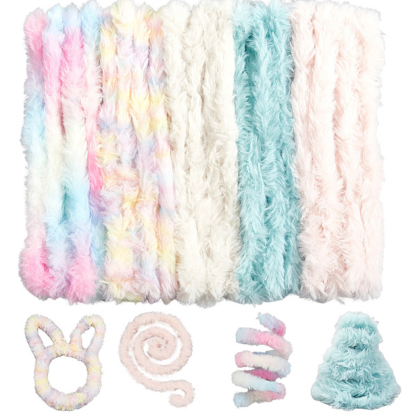 10Pcs 5 Colors DIY Plush Sticks