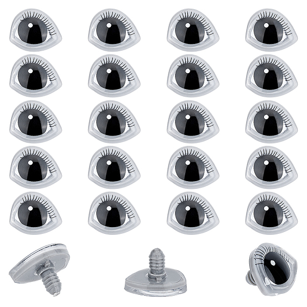 DICOSMETIC 20 Sets Plastic & Resin Safety Craft Eye