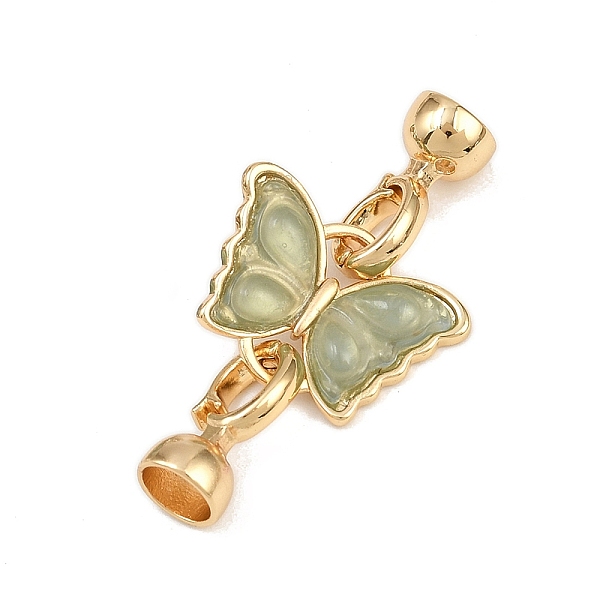 Brass Fold Over Clasps