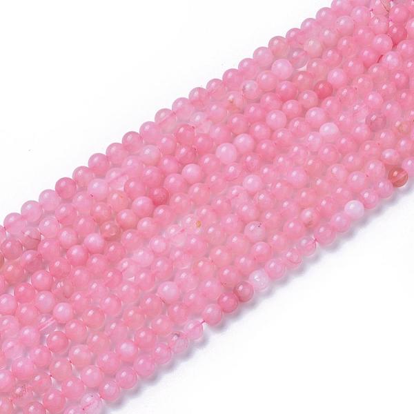 

PandaHall Natural Rose Quartz Beads Strands, Round, 8~8.5mm, Hole: 1mm, about 47pcs/strand, 15 inch~15.5 inch Rose Quartz Round