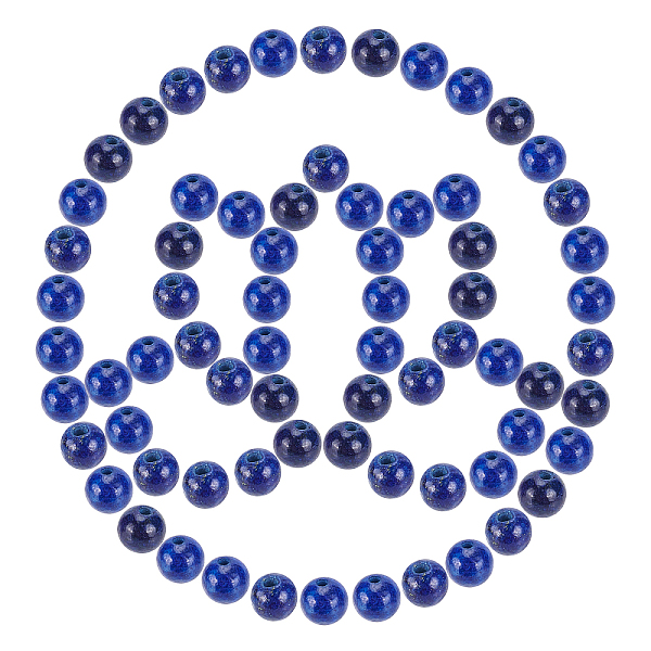 

PandaHall SUNNYCLUE DIY Stretch Bracelets Making Kits, include Natural Lapis Lazuli Round Beads, Elastic Crystal Thread, Beads: 4~4.5mm...