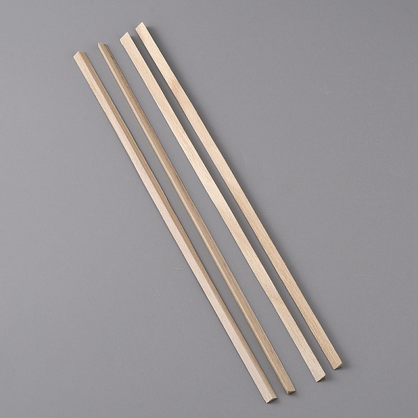 

PandaHall Triangle Wood Sticks, for Modeling DIY Hobby Crafts Woodworking, BurlyWood, 29x0.9x0.4cm Wood Orange