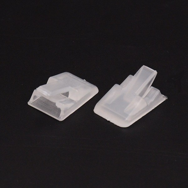 

PandaHall Plastic Ring Holder, Ring Display Stand, Rectangle, Clear, 24x16.5x10mm Plastic Clear