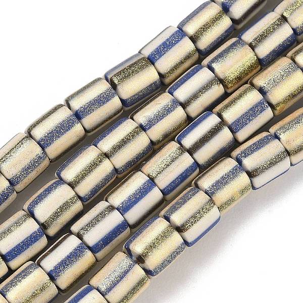 Brin de perles en pâte polymère à la main