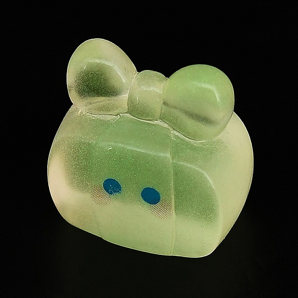 

PandaHall Christmas Theme Magic World Luminous Resin Display Decoration, Glow in the Dark Ornament, Desktop Decoration, Bag, 22x22x15mm...