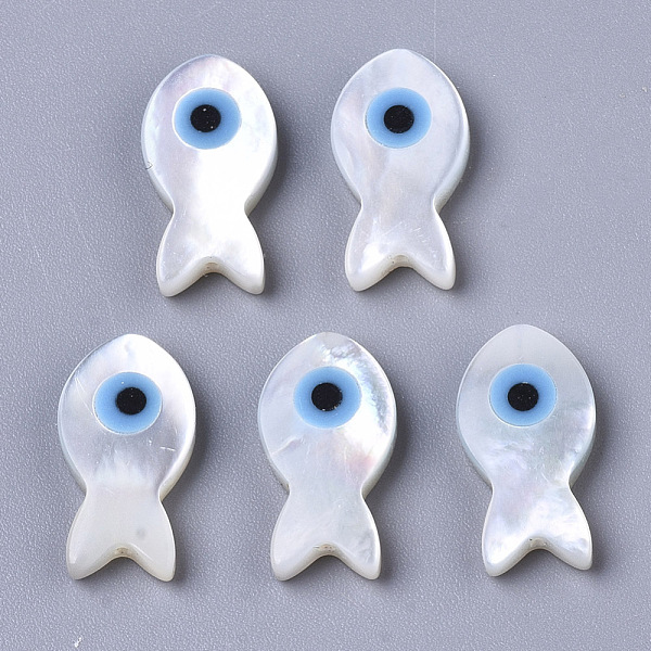 Natural White Shell Mother of Pearl Shell Beads