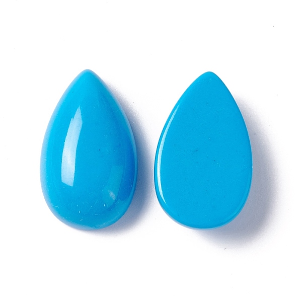 

PandaHall Synthetic Turquoise Cabochons, Teardrop, 30x18x9.5mm Synthetic Turquoise Teardrop