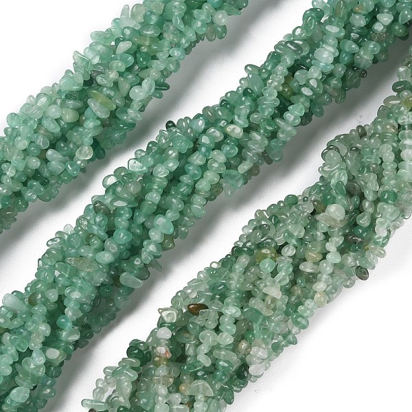 

PandaHall Natural Green Aventurine Beads Strands, Chip, 1.5~4.5x3~13x2.5~8mm, Hole: 0.6mm, 30.94~31.97 inch(78.6~81.2cm) Green Aventurine...