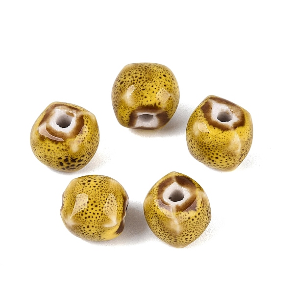Vintage Handmade Porcelain Beads