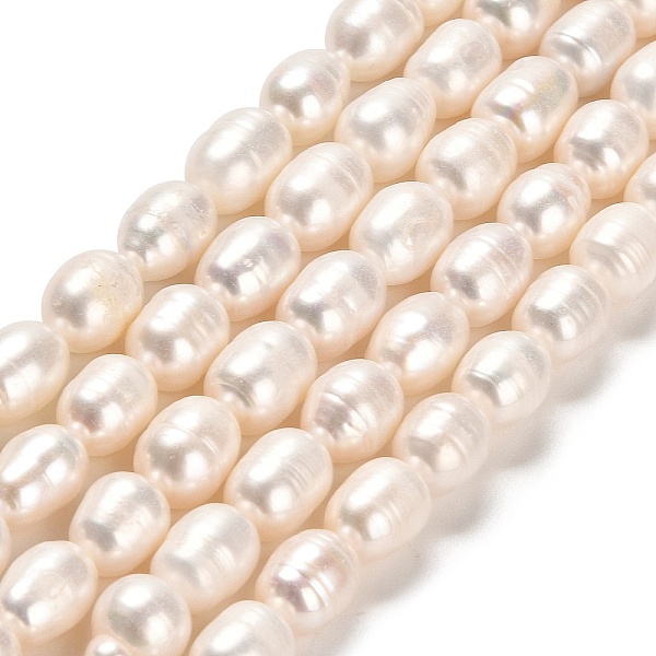 

PandaHall Natural Cultured Freshwater Pearl Beads Strands, Rice, Grade A, Linen, 8.5~10x7~8mm, Hole: 0.5mm, about 37~38pcs/strand..., Brown