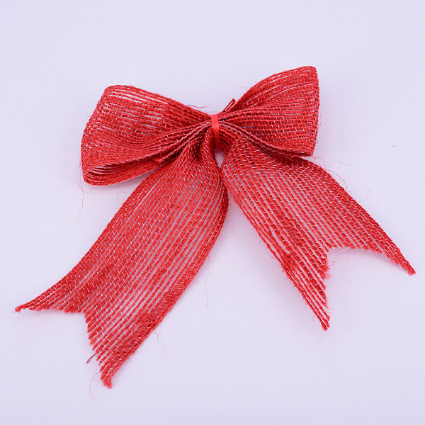 

PandaHall Fibre Packaging Ribbon Bows, Gift Pull Bows, for DIY Gift Wrap Decoration, Wedding Candy Party Decoration, Red, 12.5x16x1.2cm...
