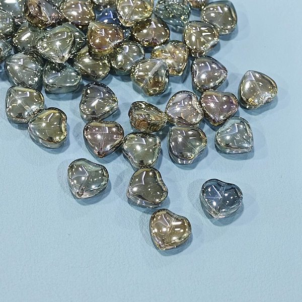 Perle de verre galvanisé